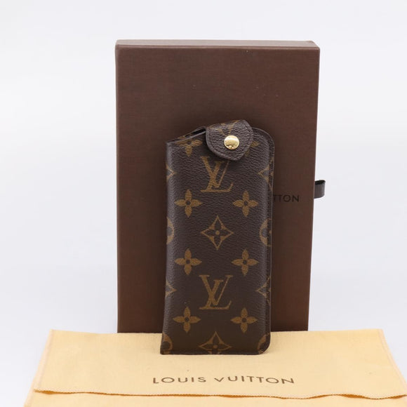 LOUIS VUITTON Monogram Etui Lunette PM Glasses Case M66545 LV Auth 201579V