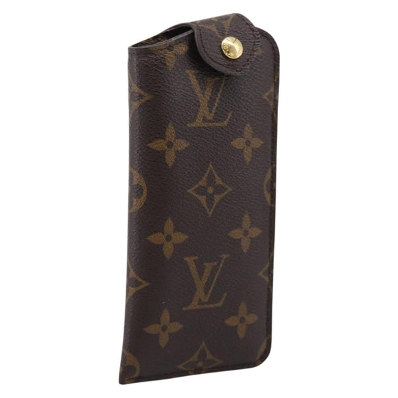 LOUIS VUITTON Monogram Etui Lunette PM Glasses Case M66545 LV Auth 201579V