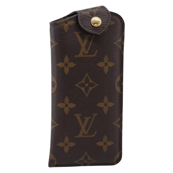 LOUIS VUITTON Monogram Etui Lunette PM Glasses Case M66545 LV Auth 201579V