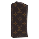 LOUIS VUITTON Monogram Etui Lunette PM Glasses Case M66545 LV Auth 201579V-2