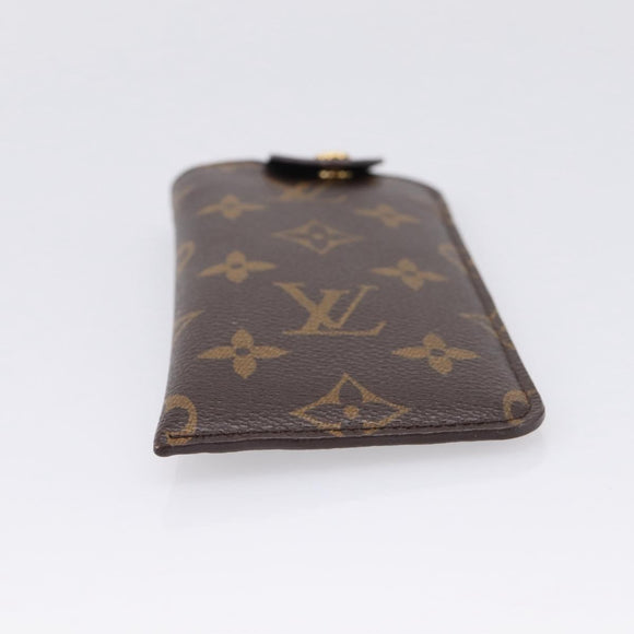 LOUIS VUITTON Monogram Etui Lunette PM Glasses Case M66545 LV Auth 201579V