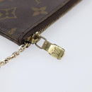 LOUIS VUITTON Monogram Pochette Cles Coin Purse M62650 LV Auth 201582-13
