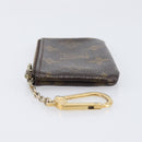 LOUIS VUITTON Monogram Pochette Cles Coin Purse M62650 LV Auth 201582-5