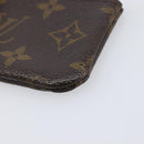 LOUIS VUITTON Monogram Pochette Cles Coin Purse M62650 LV Auth 201582-8