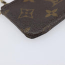 LOUIS VUITTON Monogram Pochette Cles Coin Purse M62650 LV Auth 201582-9