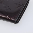 LOUIS VUITTON Vernis Anvelop Cult De Vuitto Case Amarante M91409 LV Auth 201583-15