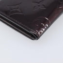 LOUIS VUITTON Vernis Anvelop Cult De Vuitto Case Amarante M91409 LV Auth 201583-16