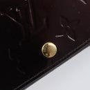 LOUIS VUITTON Vernis Anvelop Cult De Vuitto Case Amarante M91409 LV Auth 201583-8