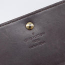 LOUIS VUITTON Vernis Anvelop Cult De Vuitto Case Amarante M91409 LV Auth 201583-17
