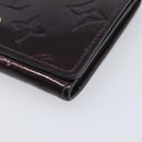 LOUIS VUITTON Vernis Anvelop Cult De Vuitto Case Amarante M91409 LV Auth 201583-7