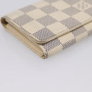LOUIS VUITTON Damier Azur Anvelop Cult De Vuitto Card Case N61746 LV Auth 201587-9