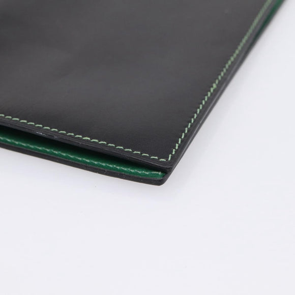 HERMES Agenda GM Day Planner Cover Leather Black Auth 201589M