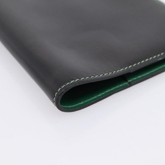 HERMES Agenda GM Day Planner Cover Leather Black Auth 201589M