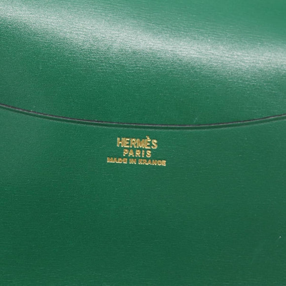 HERMES Agenda GM Day Planner Cover Leather Black Auth 201589M