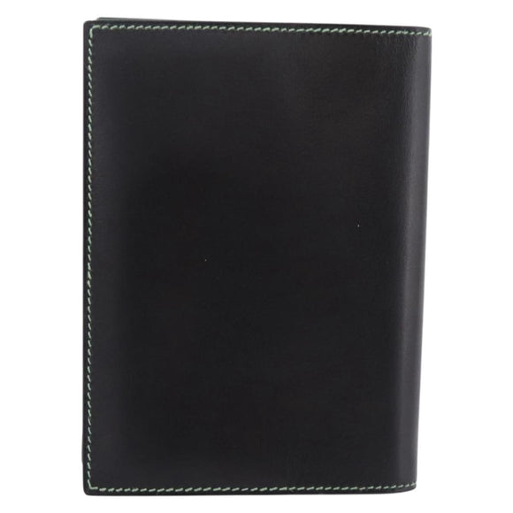 HERMES Agenda GM Day Planner Cover Leather Black Auth 201589M