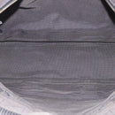HERMES Her Line Tote MM Tote Bag Canvas Gray Silver Auth 201702-15