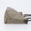 GUCCI GG Supreme Tote Bag PVC Beige Gold 197953 Auth 201705-4