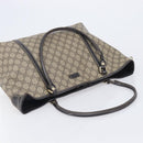 GUCCI GG Supreme Tote Bag PVC Beige Gold 197953 Auth 201705-6