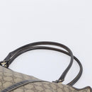 GUCCI GG Supreme Tote Bag PVC Beige Gold 197953 Auth 201705-9