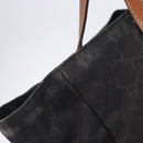 GUCCI GG Canvas Tote Bag Nylon Black 282439 Auth 201707-17