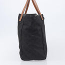 GUCCI GG Canvas Tote Bag Nylon Black 282439 Auth 201707-4