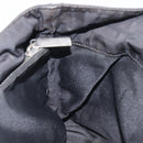 FENDI Zucca Canvas Hand Bag Black Silver Auth 201709-18