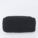 FENDI Zucca Canvas Hand Bag Black Silver Auth 201709-9