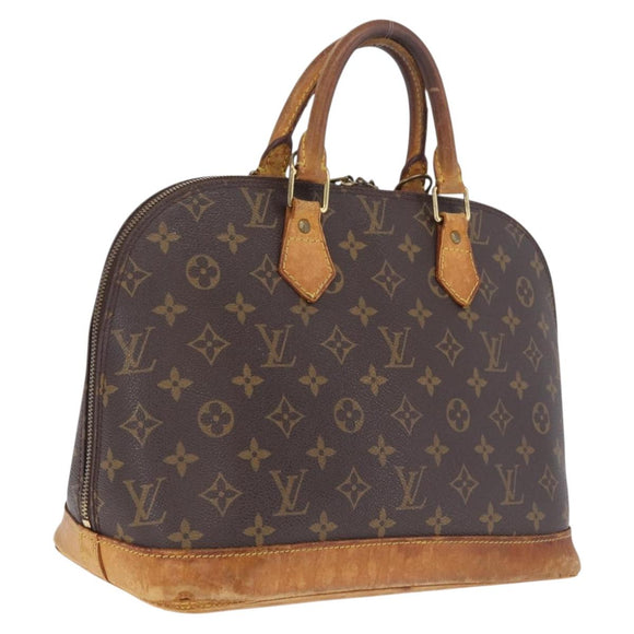 LOUIS VUITTON Monogram Alma Hand Bag M51130 LV Auth 201720