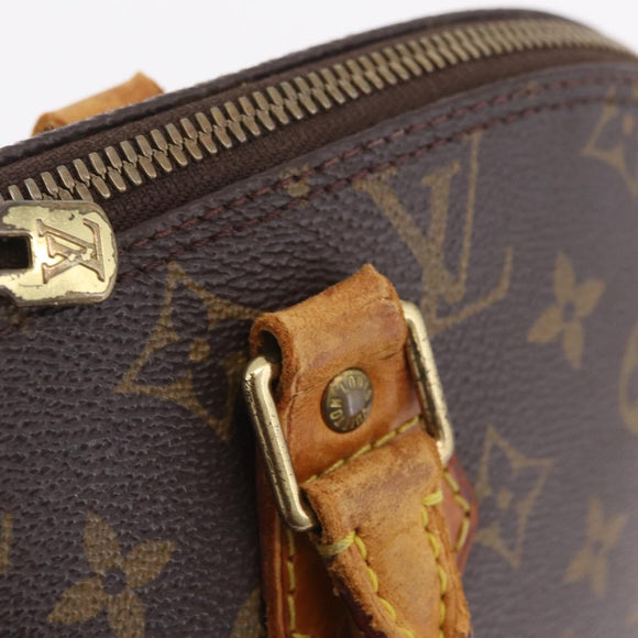 LOUIS VUITTON Monogram Alma Hand Bag M51130 LV Auth 201720