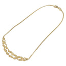 GIVENCHY Necklace metal Gold Auth 201734M-12