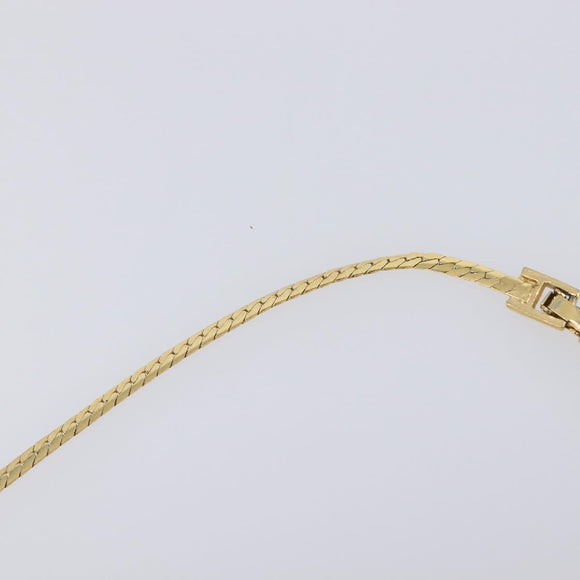 GIVENCHY Necklace metal Gold Auth 201734M