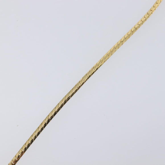 GIVENCHY Necklace metal Gold Auth 201734M