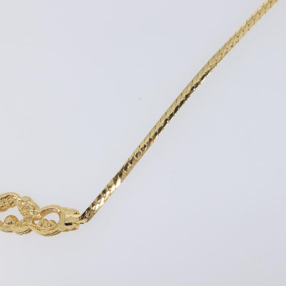 GIVENCHY Necklace metal Gold Auth 201734M