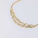 GIVENCHY Necklace metal Gold Auth 201734M-3