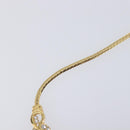 GIVENCHY Necklace metal Gold Auth 201734M-4