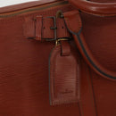 LOUIS VUITTON Epi Keepall 50 Boston Bag Brown M42968 LV Auth 201880-17
