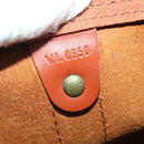 LOUIS VUITTON Epi Keepall 50 Boston Bag Brown M42968 LV Auth 201880-22