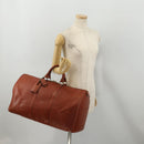 LOUIS VUITTON Epi Keepall 50 Boston Bag Brown M42968 LV Auth 201880-23