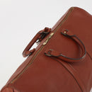 LOUIS VUITTON Epi Keepall 50 Boston Bag Brown M42968 LV Auth 201880-6