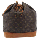 LOUIS VUITTON Monogram Noe Shoulder Bag M42224 LV Auth 201883-2