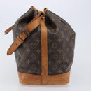 LOUIS VUITTON Monogram Noe Shoulder Bag M42224 LV Auth 201883-4