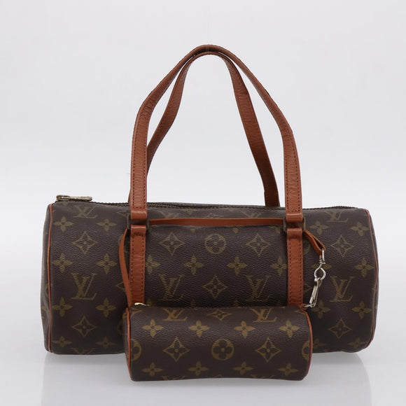 LOUIS VUITTON Monogram Papillon 30 Hand Bag M51385 LV Auth 201884A