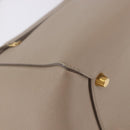 CELINE Belt Bag Hand Bag Leather Beige Gold Auth 201889V-14
