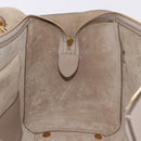 CELINE Belt Bag Hand Bag Leather Beige Gold Auth 201889V-21