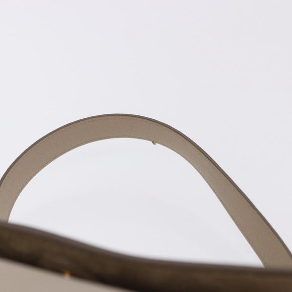 CELINE Belt Bag Hand Bag Leather Beige Gold Auth 201889V
