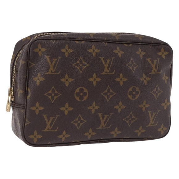 LOUIS VUITTON Monogram Trousse Toilette 23 Clutch Bag M47524 LV Auth 201893