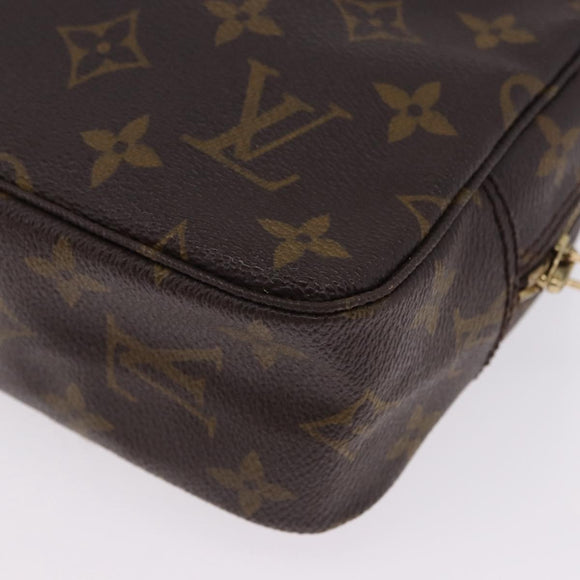 LOUIS VUITTON Monogram Trousse Toilette 23 Clutch Bag M47524 LV Auth 201893