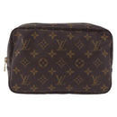 LOUIS VUITTON Monogram Trousse Toilette 23 Clutch Bag M47524 LV Auth 201893-13