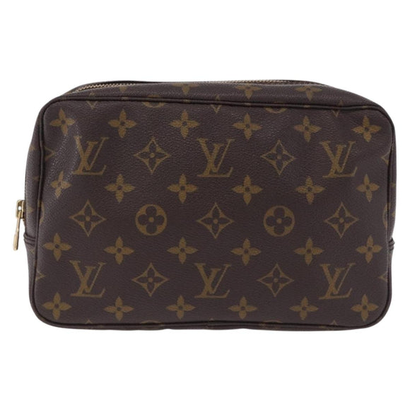 LOUIS VUITTON Monogram Trousse Toilette 23 Clutch Bag M47524 LV Auth 201893