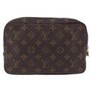 LOUIS VUITTON Monogram Trousse Toilette 23 Clutch Bag M47524 LV Auth 201893-2